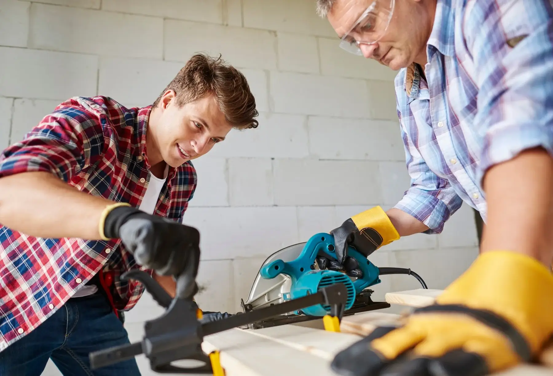 Two approaches to home improvement side by side
